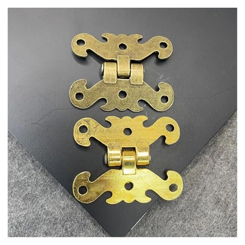 Boîte à bijoux en bois de qualité avec charnières or et bronze - 3