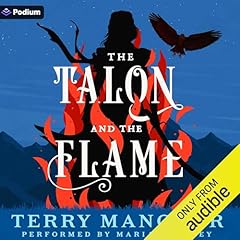 The Talon and the Flame Audiolibro Por Terry Mancour arte de portada