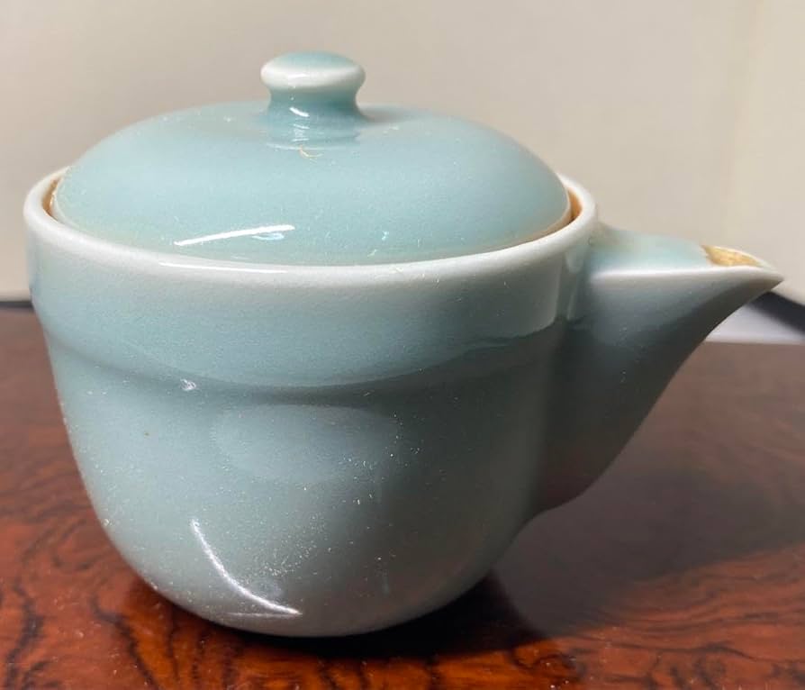 小笠原長春 伊羅保茶碗　共箱 Amazon.co.jp: 小笠原長春造 大河内焼 青磁茶器（共箱
