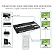 Merkmak HDMI Splitter Full HD 4K Video HDMI Switcher 2x8 Split 2 in 8 Out Dual Display for DVD PS3 Xbox with Power (Type 1) (2x8) (2x8)