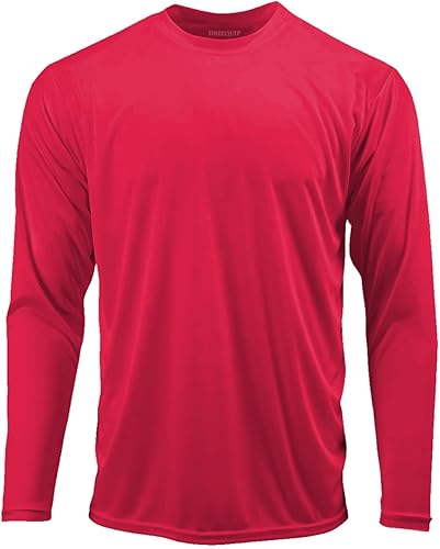 DRI-Equip - Camisas de manga larga para deporte, disipa la humedad.