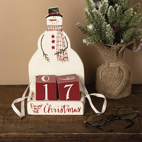 Primitivesbykathychristmascountdownwoodblockssetsnowman3piece  Urban Country Home Decor Primitives by kathy christmas countdown wood blocks set snowman 3 piece  urban country home decor
