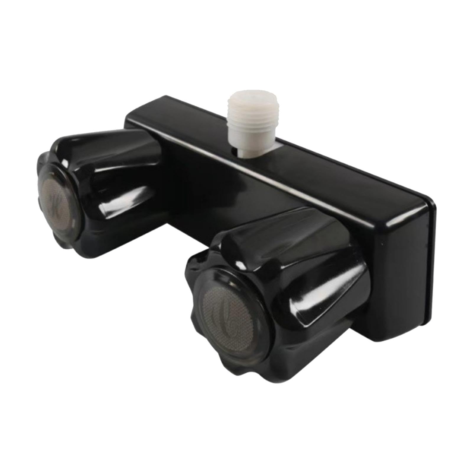 Robinet de douche pour camping-car - Robinet de douche externe à 2 boutons pour une utilisation quotidienne et voyage