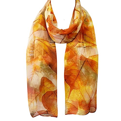 Wrapables® Lightweight Sheer Silky Feeling Chiffon Scarf3