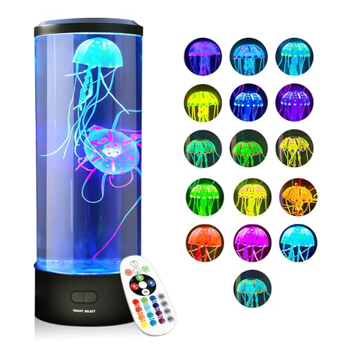 Brewish Jellyfish Lamp with 16 Colors & Remote Control