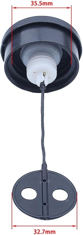 2PCS Fuel Tank Cap Fit for FS38 FS45 FS46 FS48 FS55 FS56 FS75 FS80 FS81 FS85 FS120 FS200 FS250 FS300 Lawn Mower