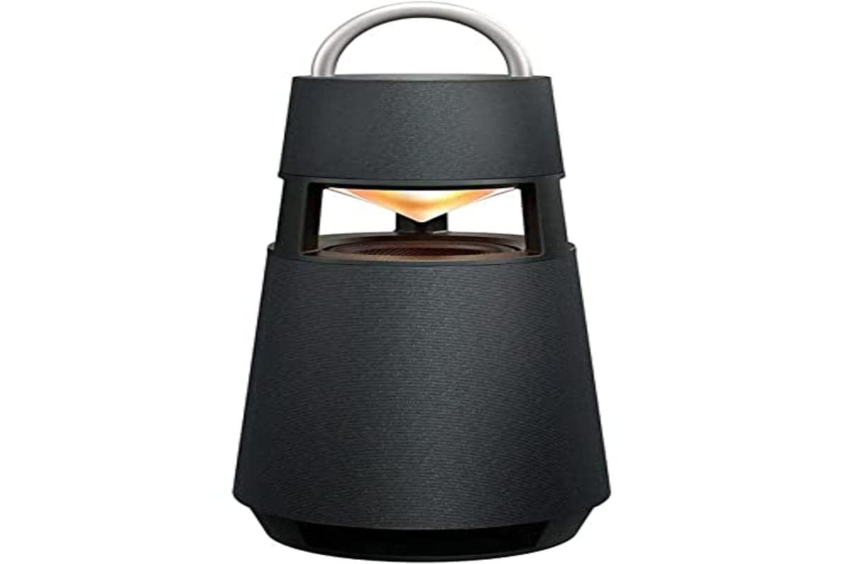 LGElectronics XBOOM RP4B Omnidirectional Audio System Bright Effects Portable with up to 10 Hours Battery Life - Black