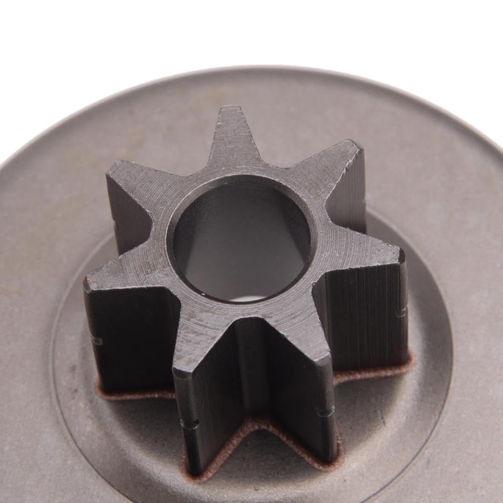 Piñón de Cadena de Tambor de Embrague 1118 640 2001 325 Pulgadas 7T Compatible con Motosierra 028 028AV 028WB