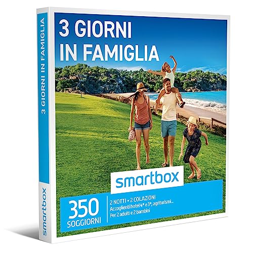 Séjour Famille 4 Personnes Smartbox : Solution Clé en Main 3 Jours Deux Nuits Petit-déjeuner