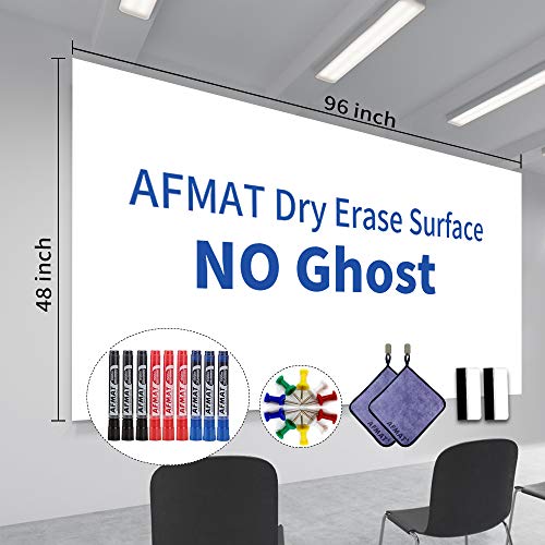 Dry Erase Paper, 8x4 FT Whiteboard Paper, Extra Large 96 x 48 inches