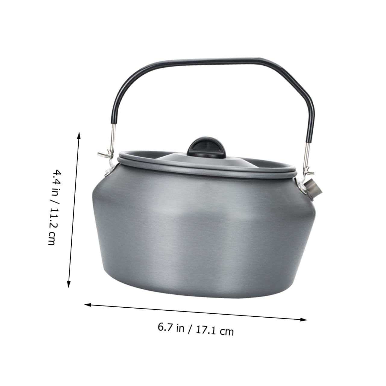 BESTonZON Hervidor Portátil Ligero para Acampar Tetera para Exteriores Hervidor de Agua para Camping Tetera para Acampar de Agua Camping Portátil