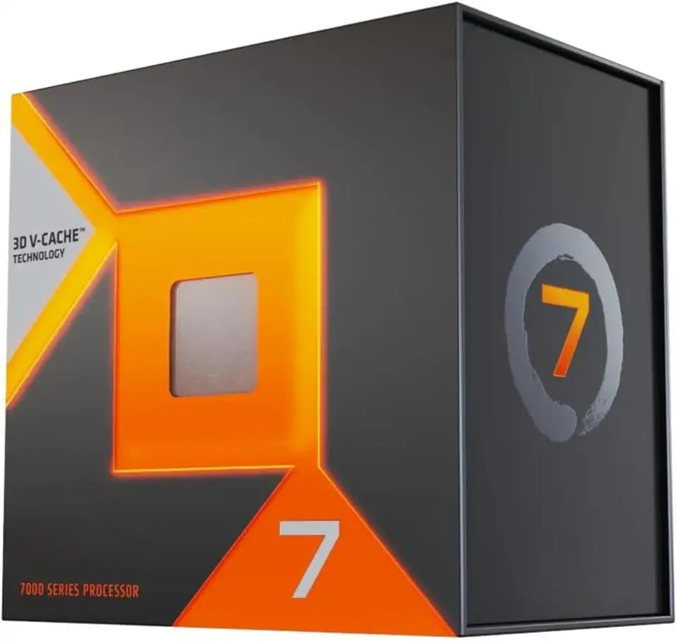 Processador 7 7800X3D 8 Núcleos Cache Avançado para Games