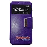 Todobarato24h Funda Libro para BQ AQUARIS M5 Morada