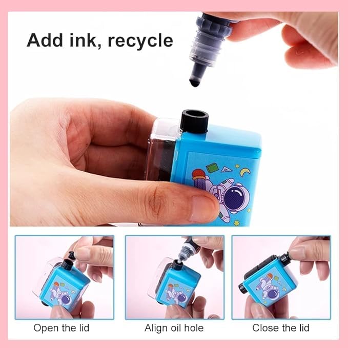 Ncry Math Roller Stamp for Addition Subtraction Multiplication Division, Roller Number Teaching Practice Math Stamp Roller Digital Teaching Stamp, Math Practice Number Rolling Stamp 1 1