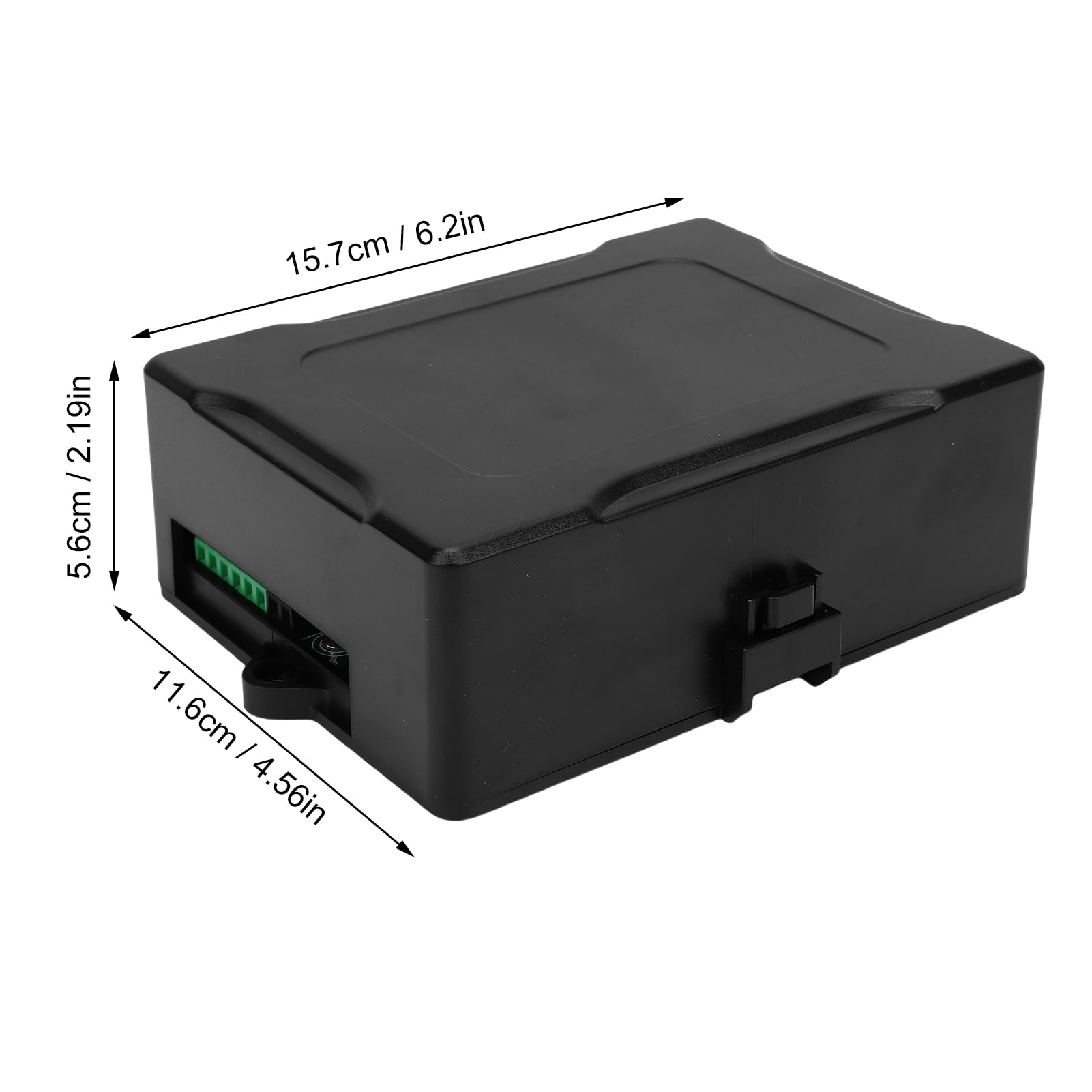 Scatola fusibili relè automobilistico, Pannello relè 12V a 6 vie con blocco fusibile a lama a 14 vie, Dispone di indicatori di stato LED per auto, camion, Wohnmobile e UTV