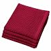 Now Designs Ripple Kitchen Dishcloth, Set of 4, Carmine
