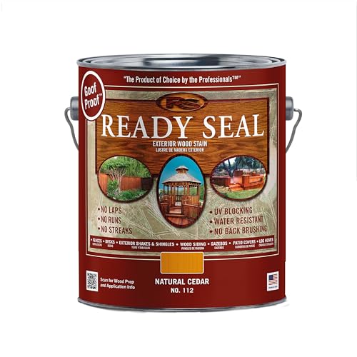1 gal Ready Seal 112 Natural Cedar Exterior Stain and