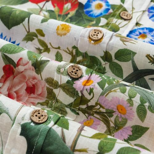 Hawaiian Shirt for Men Long Sleeve Floral Button Down Aloha Shirts4