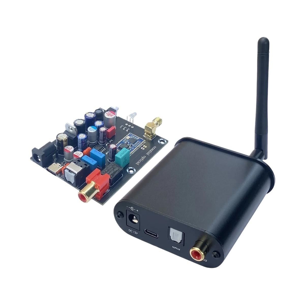 Fever Lossless BIIuetuoth 5.4 Signal Adapter Coaxial Output Decoder LDAC APTXHD LHDC