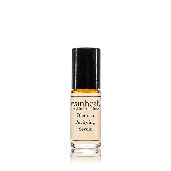 evanhealy Blemish Purifying Serum | Organic Facial Serum Roll-On for Blemishes | Natural Spot Treatment with Essential Oil for Oily & Sensitive Skin | Rosehip Seed Oil & No Drying Alcohol 1