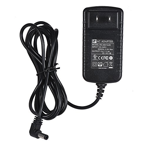 Mainstayae 12 V 1.5A AC Adaptador de Energia para Viltrox L116T L116B L132T L132B VL-162T LED Luzes
