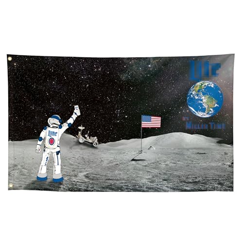 Top 5 Frat Coolers: Your Ultimate Party Guide 5 Dekorbay Astronaut Drinking Miller On Moon Funny Cool Flags Meme Flags Banner 3x5 FT Room Guys Girls College Dorm Bedroom Bar Pubs Frat Man Cave Wall Art Hangings