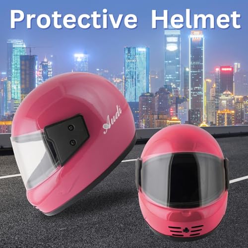 Image of Sage Square Audi Full Face Clear Visor Helmet | ISI Certified | High Standard Safety | Extra Comfort & Stylish