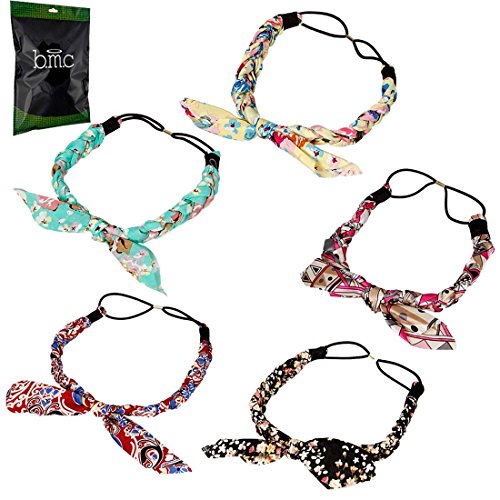 Original Spiral Hair Ties - 6 Pack - No Crease - Ponytail Holder - Elastic & Plastic Hair Coil Sets - Traceless - Black, Brown, Clear