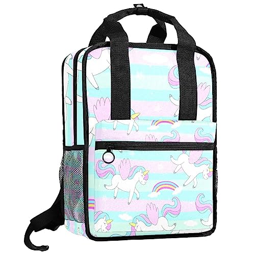 Sac à dos licorne contre le mal de dos des enfants grâce aux bretelles ajustables