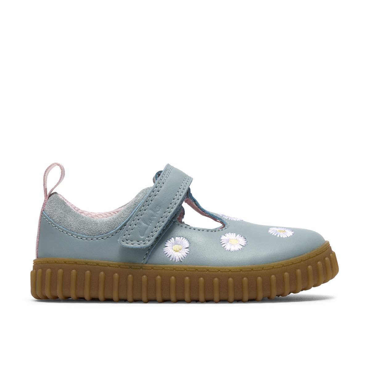 Clarks Cove Spring T. Childrens Green Floral, 6.5