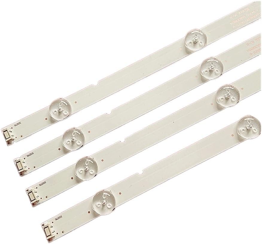 Compatible Replacement for 4pcs Backlight Strip 49 Inch Model 49lj594v 49UJ630V 49UJ631V 49UJ634V-ZD JL.D49091330-001FS-M SDL490W0 LD0-B11 EAX67133404