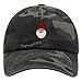 JPAK Gnome Premium Dad Hat Embroidered Baseball Cap Santa Claus Statue Black Camo
