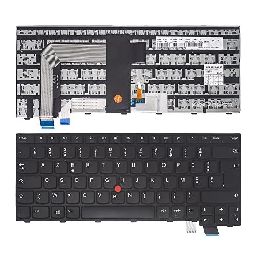 Clavier Azerty Français haute précision pour Lenovo Thinkpad T460S T470S sans lumière