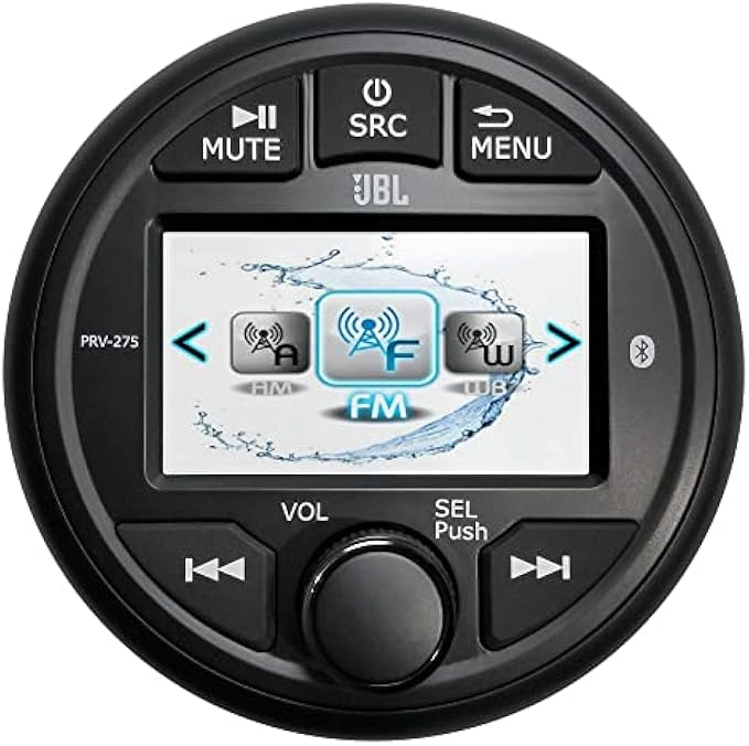 JBL JBL-PRV275 AM/FM/WB/USB Round Digital Bluetooth Receiver