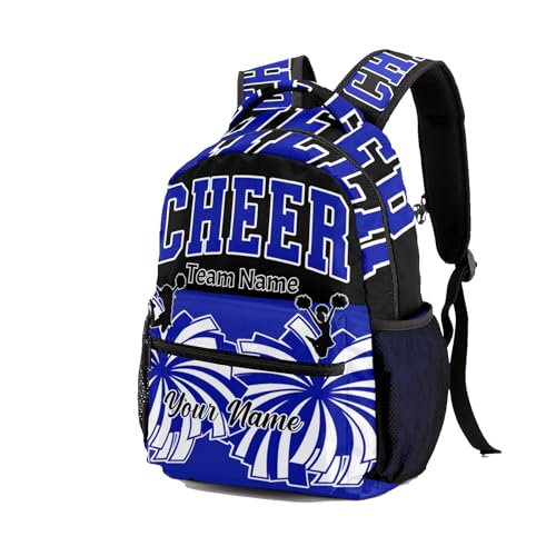 Blue Cheer Custom Cheer Bag Backpack for Cheerleader Personalized Cheerleading Backpack Bag, Cheer Coach Casual Travel Daypack2