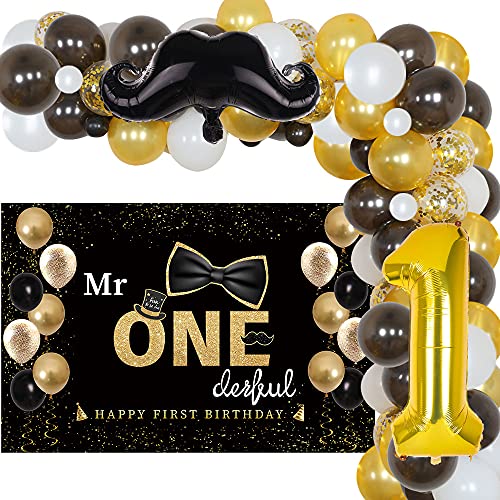 Mr Onederful 1er anniversaire décorations Cover