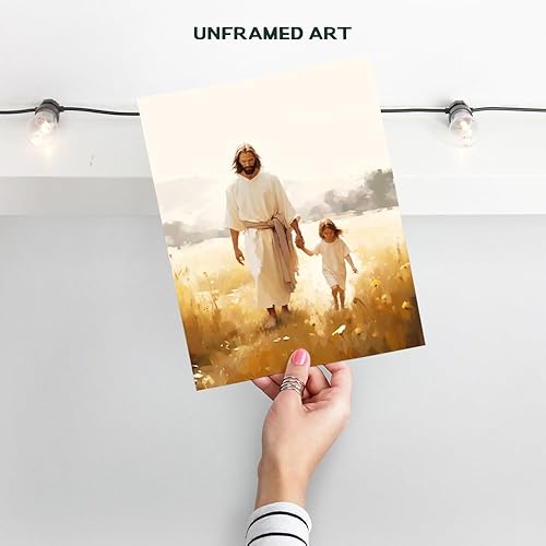 Miniatura 2 de Christian Kids Room Decor - Jesus Christ Wall Decor - spiritual Boys Room Decor, Little Girls Bedroom Wall Decor - Religious Toddler Room Decor,