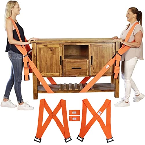 Sangles De Levage Et De Déménagement Pour 2 Personnes,Sangle Portage Demenagement De Meubles Sangles De Manutention Pour Transportez Et Sécurisez Facilement Des Meubles Cover