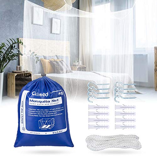 Ciaoed Mosquitera Cama, Mosquitera para individual y doble Bette