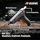 Steinel Klebepistole GlueMatic 1011, Heissklebepistole mit 2x Klebesticks 11 mm, 2m Kabel, DIY, Basteln und Dekorieren