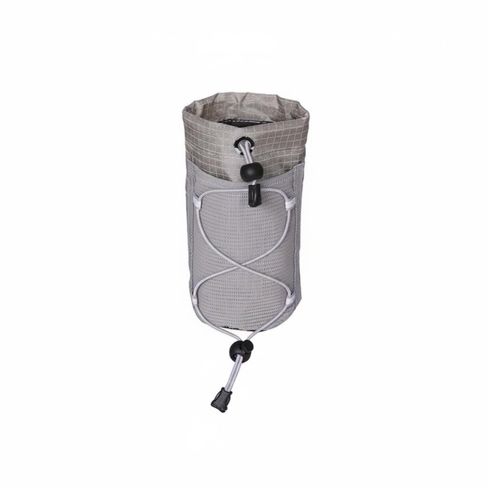 BNF® Easy Reach Backpack Strap Water Bottle Holder Hands-Hands-Free Drawstring Carrier Multi-Functional Shoulder Utility Bag Lightweight for Hikers, Backpackers, Campers, Travel-image-9