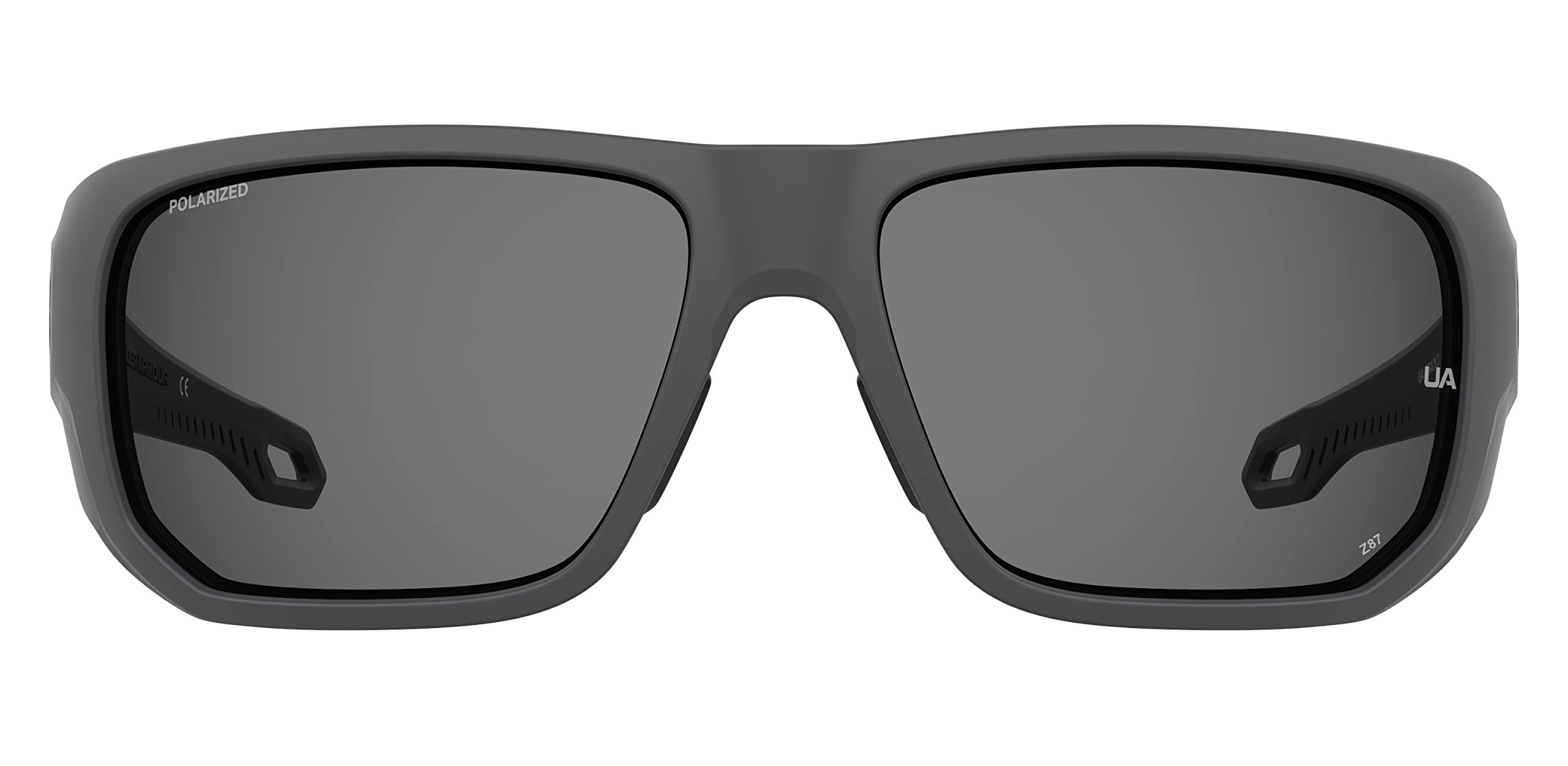 Under Armour Unisex Riw/6C Matte Grey Ua Attack 2 Matte Grey 63/16/130 Man Sunglasses