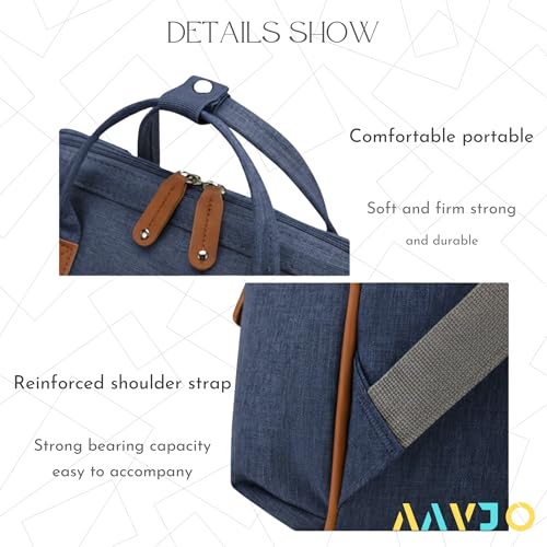 Image of Aavjo , Baby Diaper Bag for Mother, Maternity Backpack, Baby Travel Bag, Waterproof Diaper Pouch