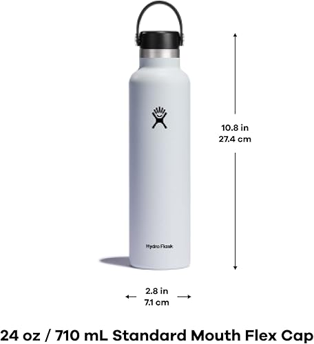 Miniatura 6 de Hydro Flask - Botella de agua reutilizable de acero inoxidable, aislada al vacío, apta para lavavajillas, sin BPA, no tóxica