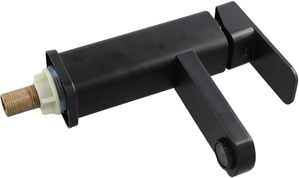 Single Cold Basin Faucet Black Bathroom Sink Tap Counter Water Outlet, For Kitchen Hotel Anti-rust 304 Stainless Steel