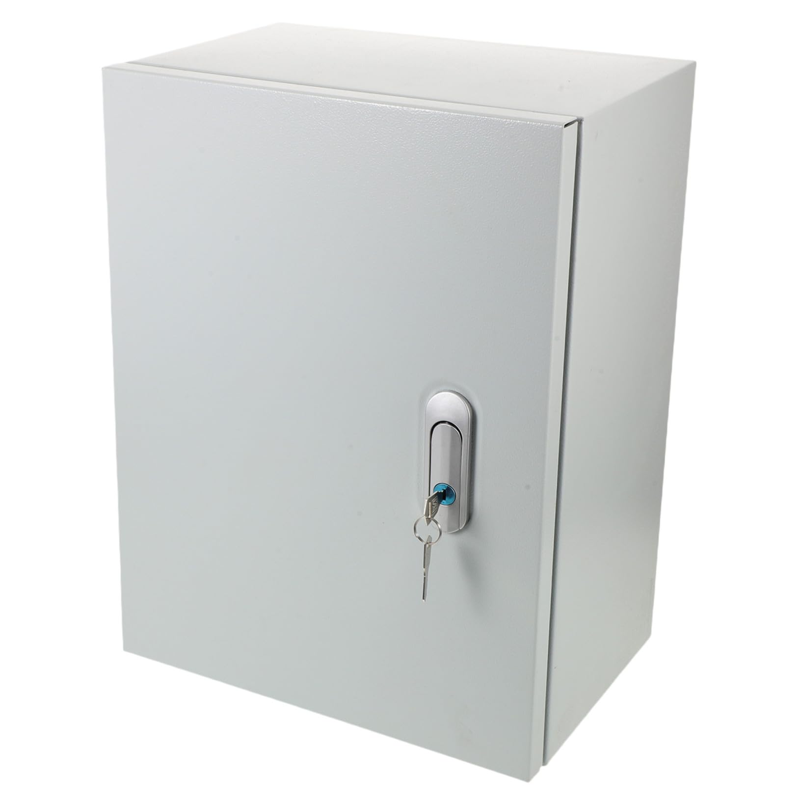 GALPADA Caja Eléctrica Estanca Exterior con Cerradura Resistente al Agua y Polvo Armario Metálico para Montaje Pared Protección para Conexiones Eléctricas al Aire