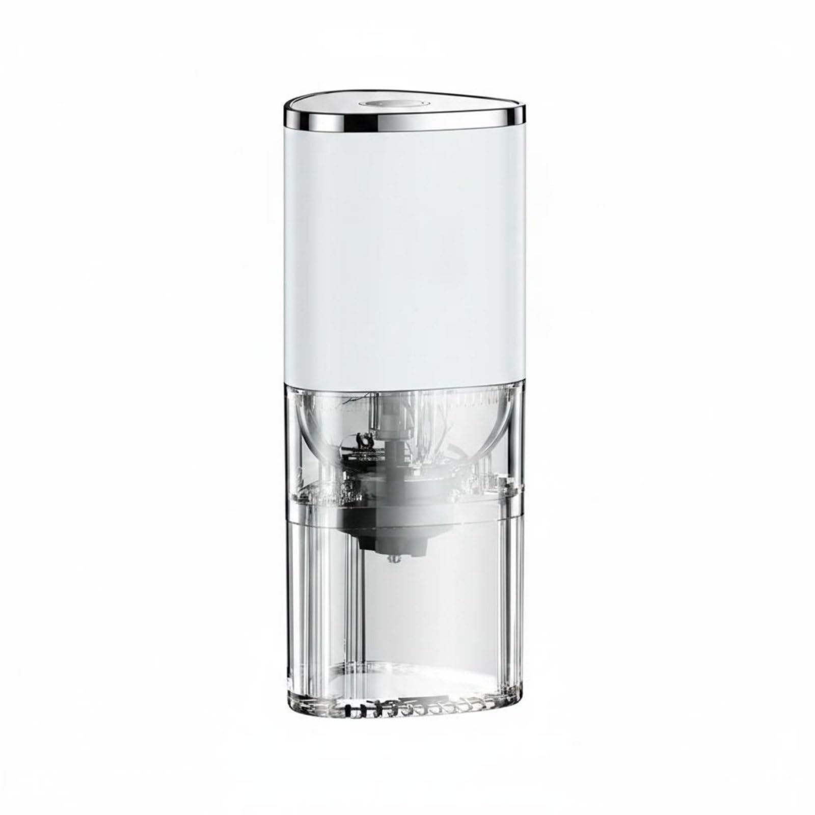 Travel Friendly Portable Coffee Grinder Easy to Carry USB Coffee Grinder Cordless Kitchen Appliance Single-Button Operation for Outdoor, Camping, L Wht Elec-image-36