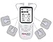 Elettrostimolatore Muscolare TENS, EMS, Massaggiatore 3-in-1, 4 Pads Inclusi, per Sollievo dal Dolore, Relax, 36 mobalità, 20 livelli di intensità, Trattamento Schiena, Collo, Articolazioni, Sciatica immagine