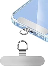 Aerix Smartphone Strap Holder, Durable, Thin Metal Stainless Steel, Smartphone Shoulder Strap, Drop Prevention, Compatible with All Models