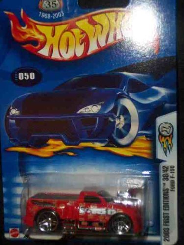 Hot Wheels 2003-050 First Editions RED Ford F-150 1:64
